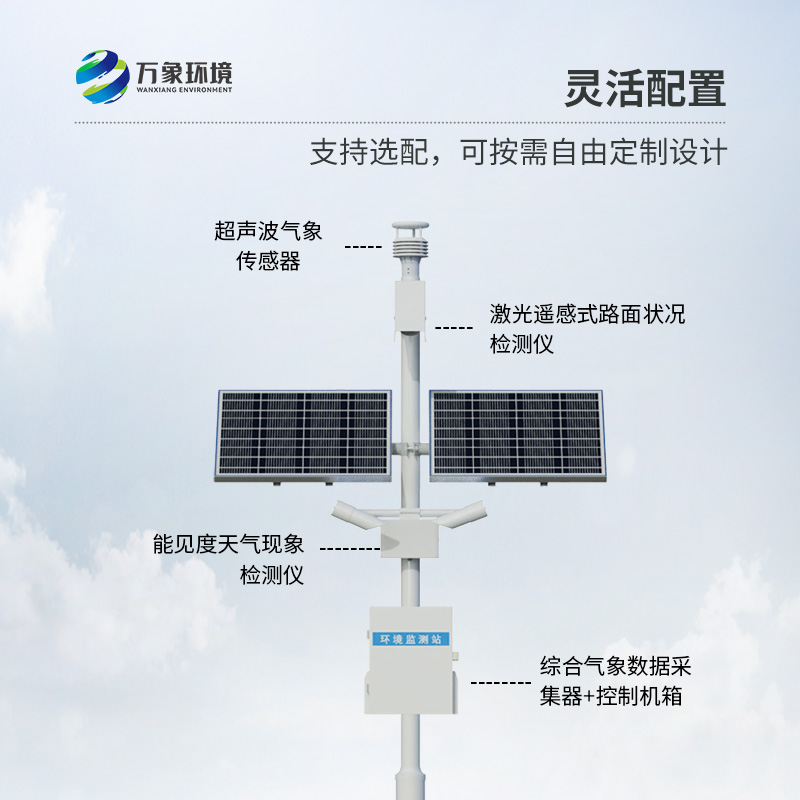 高速公路氣象監(jiān)測站，創(chuàng)新監(jiān)測交通沿線的氣象信息